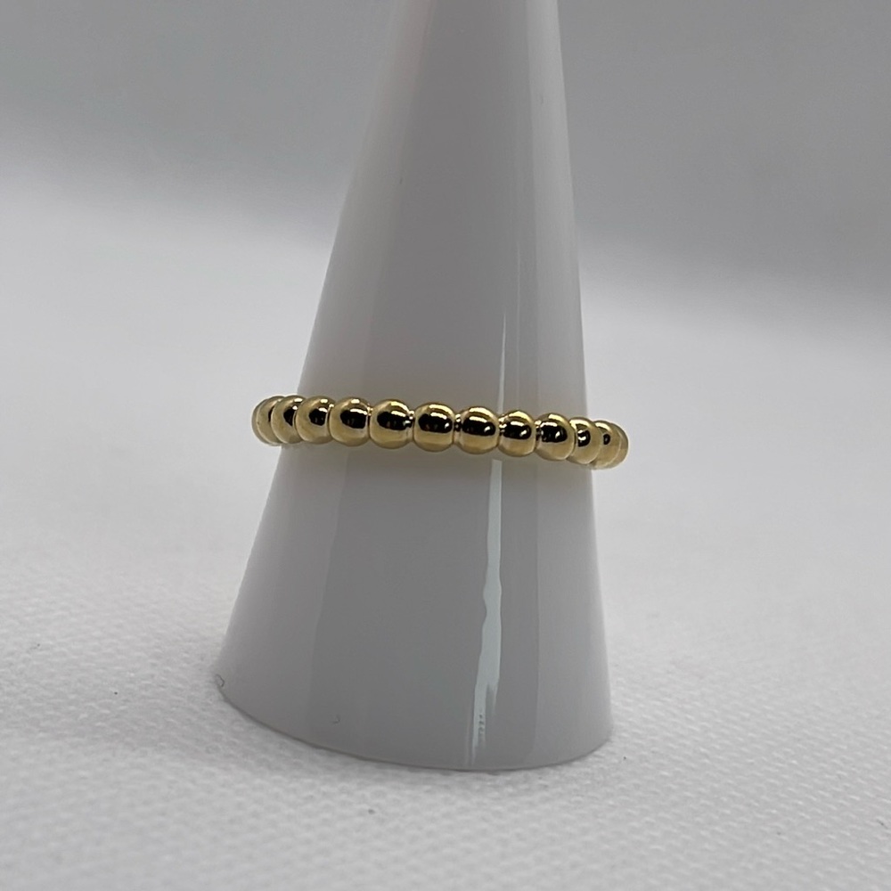 Mejuri Metallic Sphere Ring